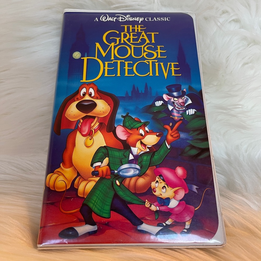 Disney’s, The Great Mouse Detective, VHS Movie